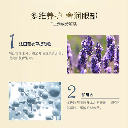 【3送1，5送2】圣梦门店同款晶眸清漾精华眼霜15g（自带按摩头） 商品图3