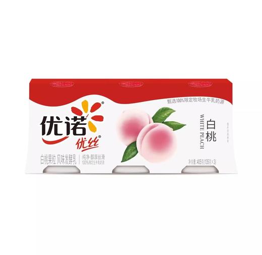 优诺优丝白桃三联135g*3 商品图0