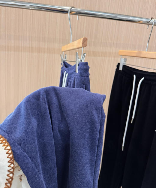 ann 毛巾裤阔腿裤 商品图7