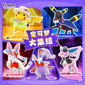 玩乐主义 闪耀瞬间 宝可梦大集结 小尺寸手办 公仔摆件