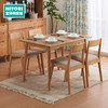 【家具】日式简约实木餐桌岩板餐桌 宜木WP02系列 商品缩略图0