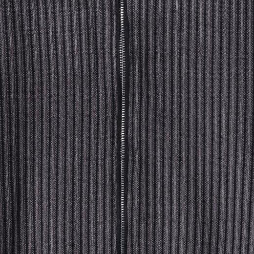 9935SDSA男士秋冬新款痞帅男装潮牌拼接撞色条纹翻领毛衣外套百搭时尚 商品图3