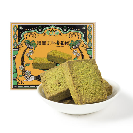 哈曼丁&杏花村椰蓉酥 60g/盒 原味/大麦若叶味 椰蓉饼干 商品图8