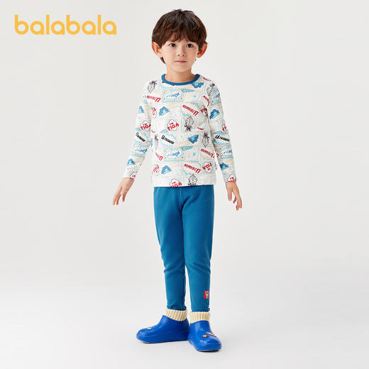 【奥特曼IP】巴拉巴拉男童秋衣秋裤套装秋冬柔软打底睡衣舒适亲肤 商品图2