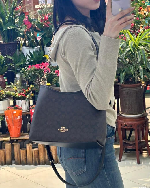 COA*H  Laurel老花单肩包斜挎包092602 商品图3