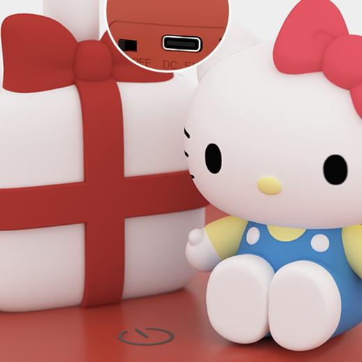 亿觅x三丽鸥 hellokitty小蓓蕾充电台灯 商品图3