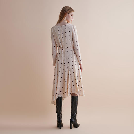 【JASON WU】夏季新款100%桑蚕丝不对称裙摆裙子长裙连衣裙 商品图1