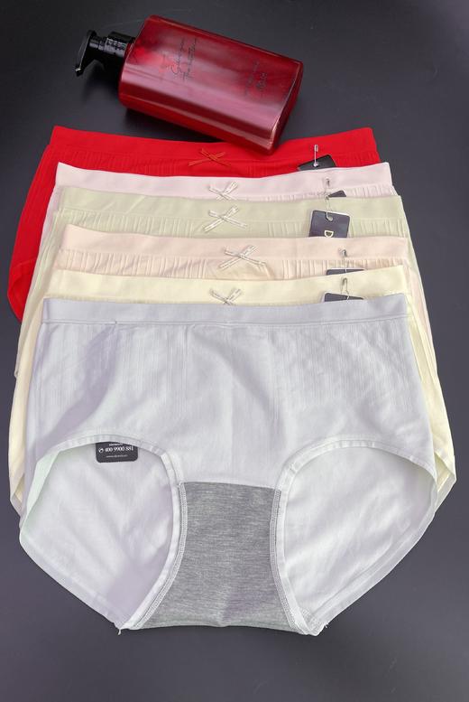 莫代尔裸氨内裤中腰包臀舒适透气女士内裤1215122 商品图2