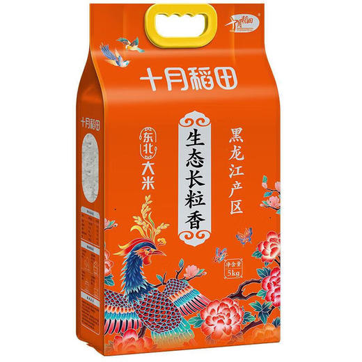 十月稻田 生态长粒香东北大米 5kg 商品图5