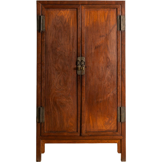 清中期	红木硬挤门一封书式方角柜 商品图5