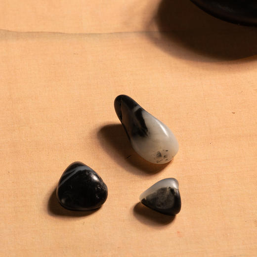 和田青花籽料一组（三块） 商品图0