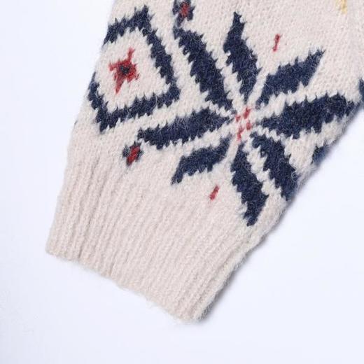 45119SDSA男士秋冬新款痞帅男装韩版撞色趣味条纹圆领针织衫百搭毛衣 商品图4