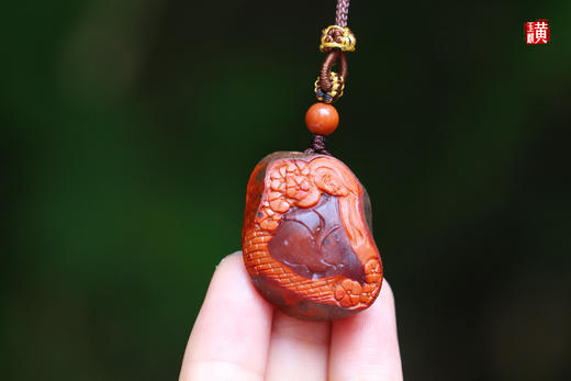 南红【大日如来】吊坠 商品图3