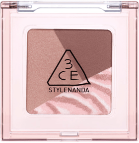 6902395978220 三熹玉3CE 【方格眼影】三色眼影盘哑光细闪日常大地色高级持久初学者