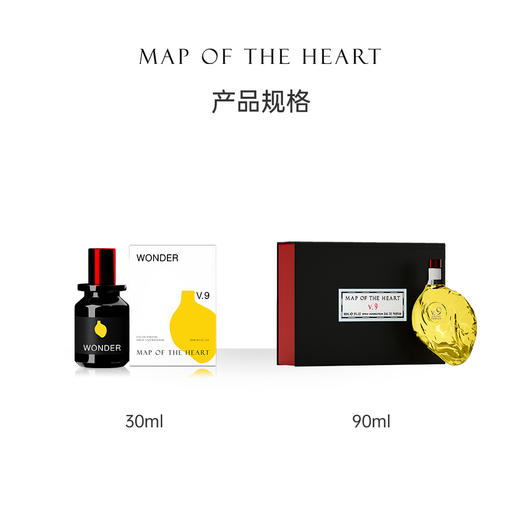 Map Of The Heart心之地图 v.9 wonder奇迹淡香精EDP中性 木质花香调 商品图3