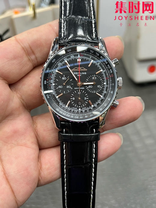 百年灵BLS新款航空计时系列 70周年特别版 航空计时透底 B01计时男士腕表 商品图0