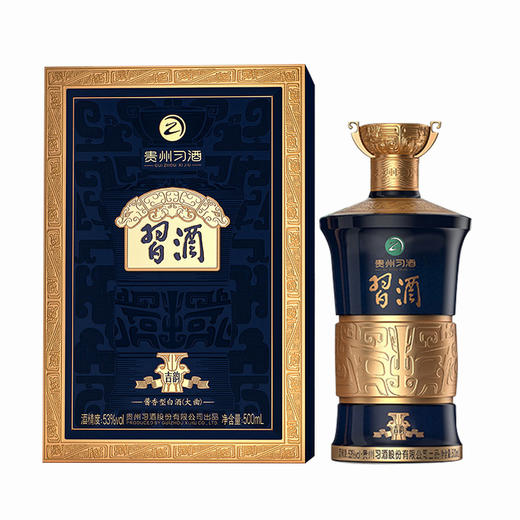 53度习酒吉韵酱香型白酒1*500ML 商品图1