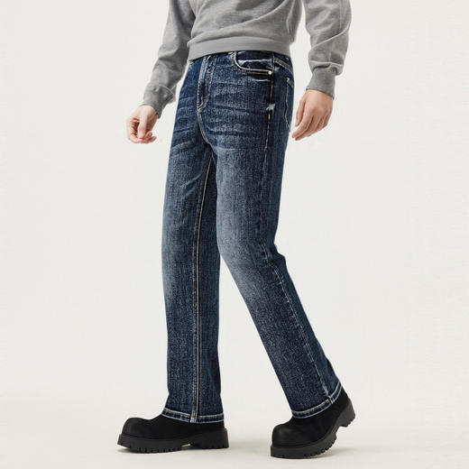 gxg.jeans男装冬季热卖牛仔长裤J24X054183 商品图2