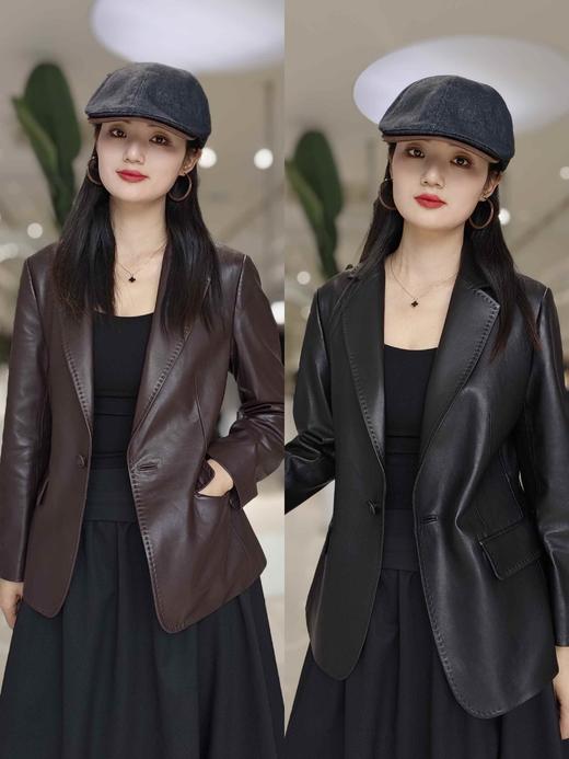 586195绵羊皮西服 商品图1