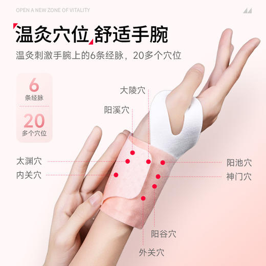 元气地带 蕲艾丹参【热敷护腕带】 商品图3