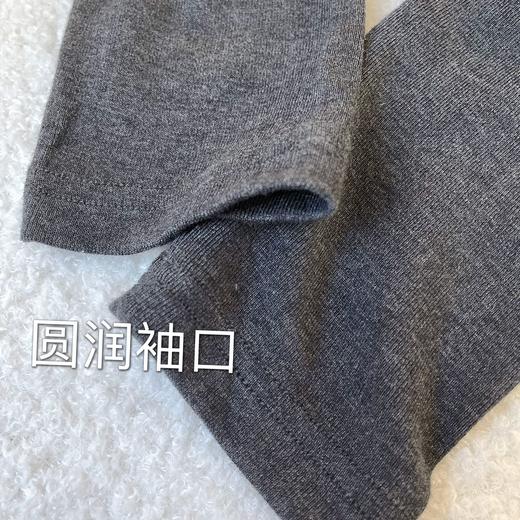 严选 | 依翡丝 圆领/半高领 高温重工烫钻打底衫 自发热黑科技双面磨毛【青岛即墨自有工厂】 商品图5