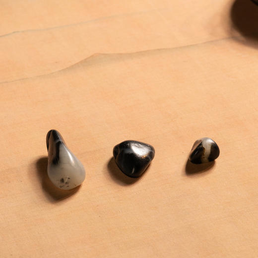 和田青花籽料一组（三块） 商品图1