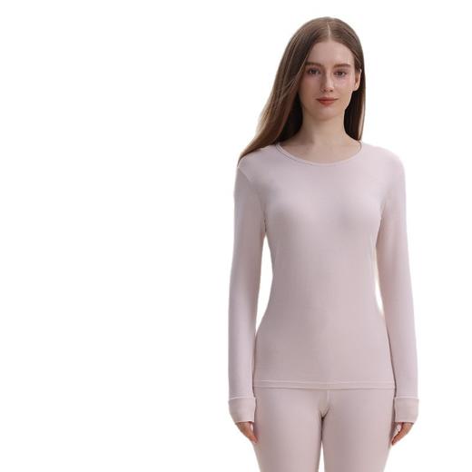 【A类100%全棉秋衣秋裤】纯棉保暖内衣套装 女士秋季升温抗菌棉毛衫  商品图4