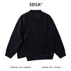 5607SDSA男士秋冬新款痞帅男装韩版纯色绒面不规则圆领卫衣百搭时尚 商品缩略图5