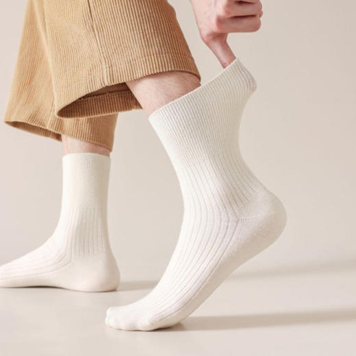 基础暖绒简约男袜-纪念日百货门店同款165743161 商品图5