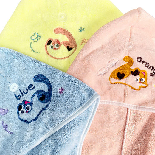 刺绣动物干发帽-纪念日百货门店同款166144127 商品图3