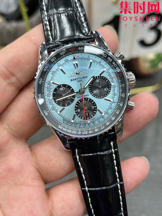 百年灵BLS新款航空计时系列 70周年特别版 航空计时透底 B01计时男士腕表 商品图4