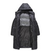 【DGD】大依优型大码男装连帽羽绒服冬季长款加肥加大时尚休闲防钻绒加厚保暖羽绒服 商品缩略图5