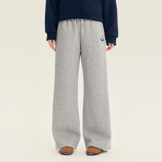 笛莎Deesha青少年女童裤子2025冬季女童慵懒风阔腿裤 商品图0