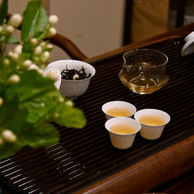 【魏老师私房茶，茉莉系列/茉莉银针&茉莉小金芽】古法纯手工私茶 一茶难求！私藏的福鼎工艺白毫银针 蒙山茶园的自制发酵红茶