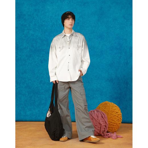 潮流洗水贴布衬衫-纪念日百货门店同款165294641 商品图3