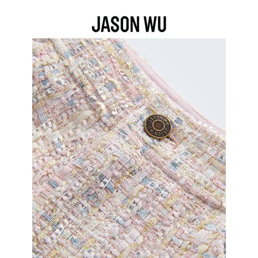 【JASON WU】2025年秋季新款通勤时尚潮流粗花呢小香风毛边裤子短裤女 商品图3