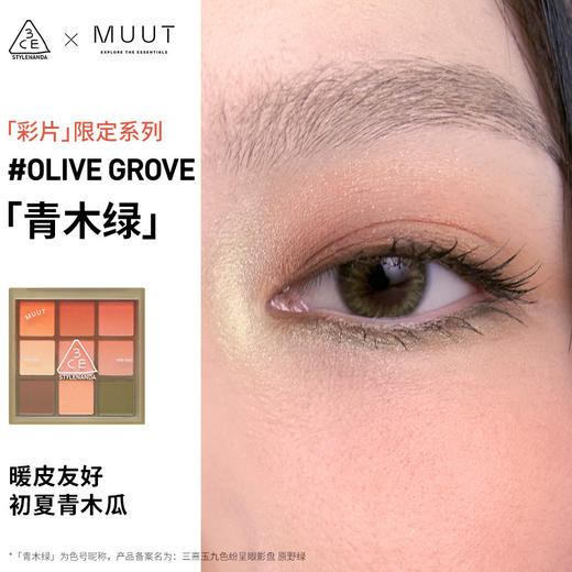8809939536176 三熹玉3CE 【限定新色】九宫格眼影哑光裸粉棕细闪百搭日常高级初学者 商品图3