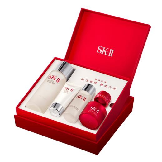 4979006121797 SK-II 全明星礼盒神仙水精华爽肤水面霜眼霜洗面奶抗皱护肤品七夕礼物 商品图0