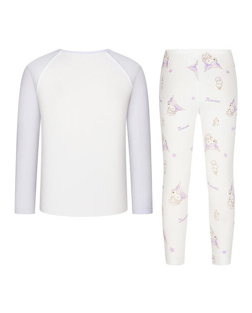 5楼爱慕儿童奶皮库洛米冰激凌暖衣套装AK174J751 商品图7