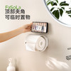 FaSoLa卷纸架壁挂免打孔纸巾架洗手间卫生纸置物架简净壁挂卷纸架 商品缩略图6