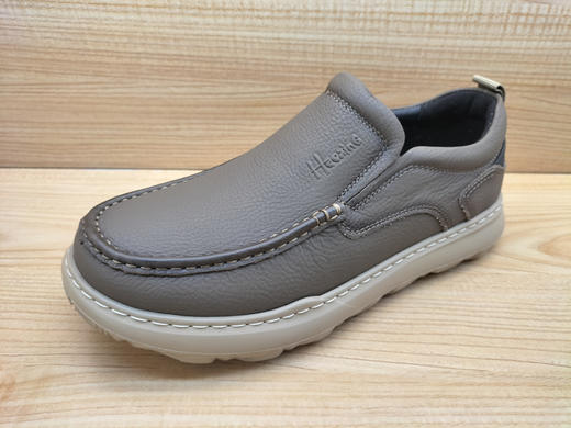 2024豪行新款男鞋14305025纯牛皮软底舒适休闲皮鞋超轻男单鞋 商品图1