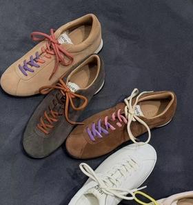 纯元重磅  IC德训休闲鞋  美拉德色系 薄底运动鞋 轻便舒适 脚感超绝