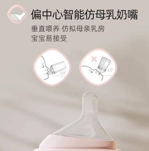 hegen奶瓶奶嘴婴儿宝宝奶嘴宽口径超软硅胶仿真母乳新生儿喂养 商品图0