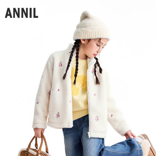 【实体店同款】女童外套冬季新款安奈儿童装AG545372 商品图1
