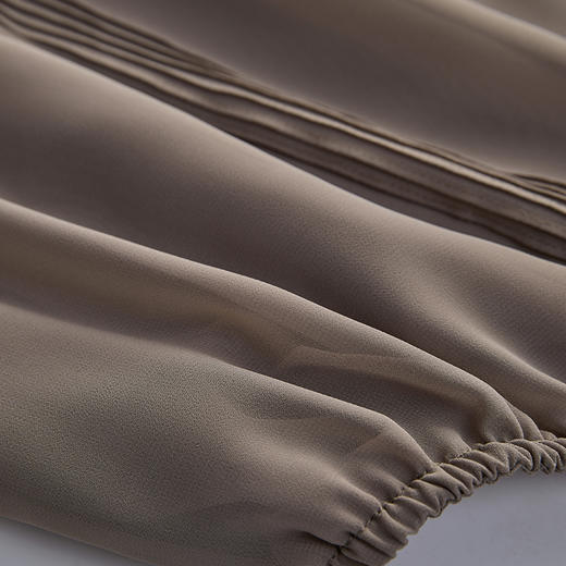 【JASON WU】春夏新款休闲V领系带通勤宽松简约设计上衣衬衣衬衫 商品图3