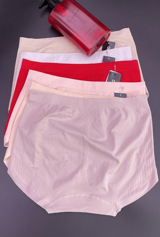 莫代尔裸氨中高腰包臀舒适透气高弹力女士内裤1215120 商品图3