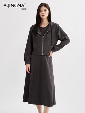 【百搭套装】阿菁娜轻运动风休闲套装F30Q230005