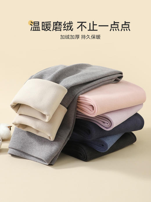 秋冬【儿童保暖裤女童秋裤】加绒男童中大童内穿毛线裤 校服打底神器 商品图3