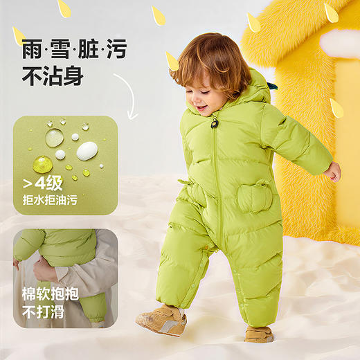 [三防]迷你巴拉巴拉男女童羽绒连体衣宝宝造型可爱爬服2025冬新品 商品图3