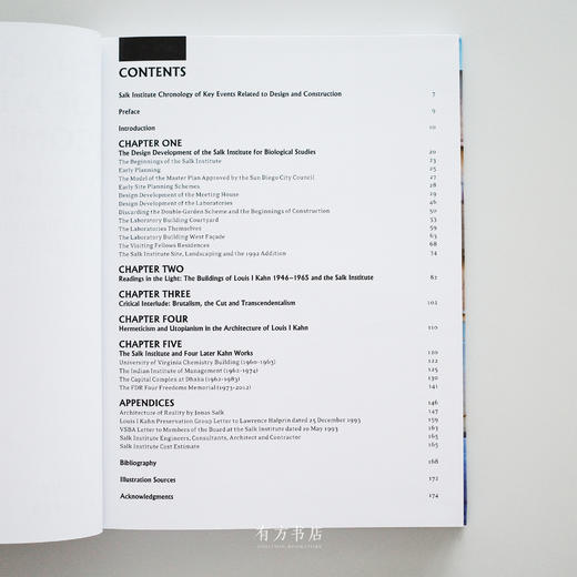 美国原版 | 深入解读路易斯·康杰作萨尔克生物研究所 The Evolution of a Building Complex: Louis I. Kahn’s Salk Institute 商品图2